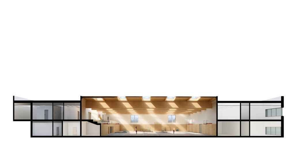 Sporthalle und Ganztag Herrieden